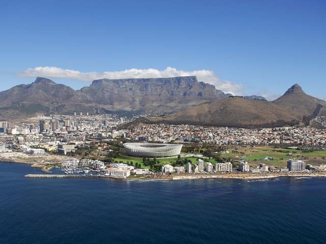 VIsta panorâmica Cape Town